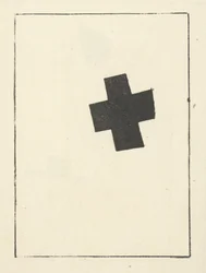 Kleines schwarzes Kreuz, geneigt aus Suprematismus: 34 Zeichnungen