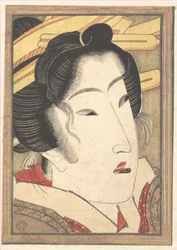 Abgelehnte Geisha aus Leidenschaften, die durch Frühlingsschnee abgekühlt wurden