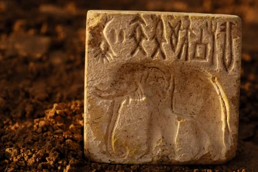 Elefantenstempel, Artefakt; Oxus-Zivilisation; Turkmenistan; Archäologie; Victor Sarianidi