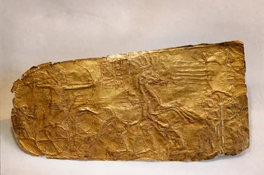 Goldtafel aus dem Grab von Tutanchamun, Neues Reich, 2002