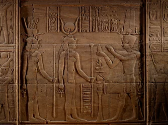 MM7836; Kleopatra; Ägypten; Philae-Tempel; Assuan; Isis-Tempel; Letzte Pharaonen Ptolemäus
