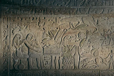 Relief aus Abydos, Artefakt; Ägypten, 2005