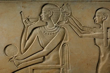 Sarkophag von Kawit--Frisur, Prinzessin am Hof von Mentuhotep II., Schwarze Pharaonen, Nubien, 2007