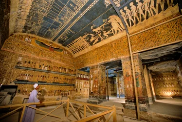 Grab von Sethos I., Neues Reich, Tal der Könige, Ägypten, Pharao, König, astronomisch...