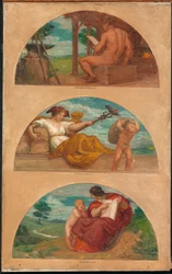 Der Fortschritt der Zivilisation: Die Schmiede, Handel und Bildung, 1905-1906