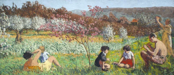 Im Obstgarten von Étang-la-Ville