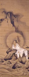 Kannon (Avalokitesvara) in weißen Gewändern