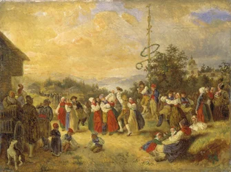 Mittsommer-Tanz in Rättvik