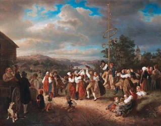 Mittsommer-Tanz in Raettvik