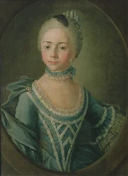 Porträt der Gräfin Sophie Matiuskina (1755-1796), 1763