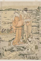 Angeln auf dem Hackbrettfelsen bei Enoshima