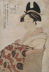 Miyahito aus dem Teehaus Ōgi-ya