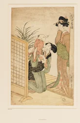 Mutter, Kind und Amme, ca. 1790