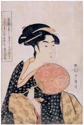 Takashima Ohisa Ohisa vom Takashima Teehaus, ca. 1793
