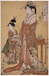 Takigawa von den Ogiya Acht, aus der Serie Unsterbliche in der Kunst der Liebe