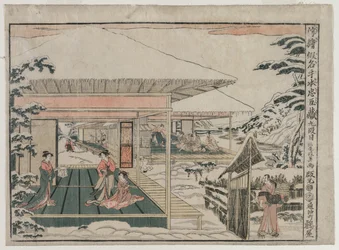 Chushingura: Akt IX (aus der Serie Perspektivbilder für Das Schatzhaus der Loyalität)