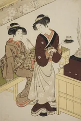 Das Sakuragawa-Teestube, ca. 1777