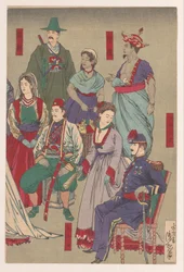 Darstellung der Trachten in allen Ländern