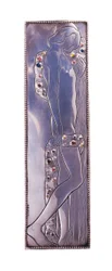 Panel von einem Wiener Werkstätte Einzelbett, ca. 1904