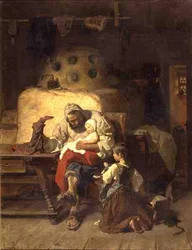 Kinder unterhalten