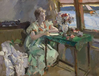 Am Fenster, 1918