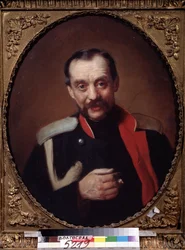 Porträt des Komponisten Cesar Antonovich Cui (1835-1918)