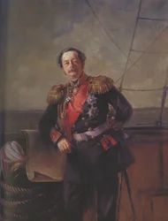 Porträt von Graf Nikolay Nikolayevich Muravyov-Amursky 1809-1881, 1863
