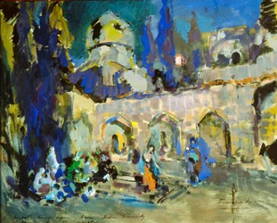 Tanz, Bühnenbild für Cesare Pugnis Ballett Das kleine Buckelpferd, 1912