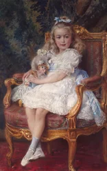 Porträt von Varvara Bibikova