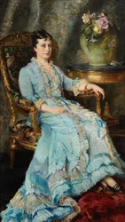 Porträt von Prinzessin Ekaterina Michailowna Dolgorukowa 1847-1922, 1880
