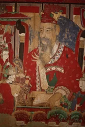 Byeonseong, der sechste König der Hölle (Detail), 1798