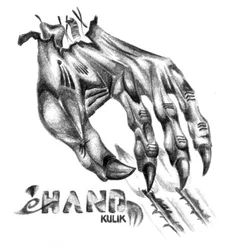 Dunkle Monsterhand