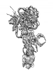 Komplexer mechanischer Arm