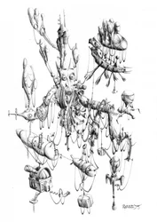 Surrealer Puppenmeister