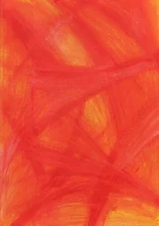 Lebhaftes rot-orange Abstrakt