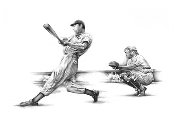 Vintage Baseballschwung