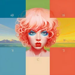 Das dreihundertneunundfünfzigste Bild seit schon das dritte Mal ein zeitloser Chor endlos widerhallt