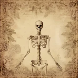 Klassisches Skelett