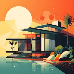 Moderne Design-Grafik