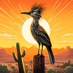 Roadrunner heiße Sonne 1