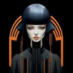 Surrealer Charakterentwurf 1