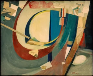 Bild abstrakt Skoyen II