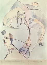 Das Schwein niest in Richtung des Herzens, 1919