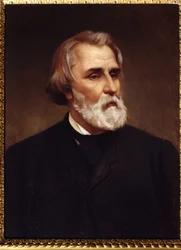 Porträt von Iwan Sergejewitsch Turgenew