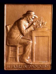 Jean Henri Fabre, französischer Entomologe, 1911