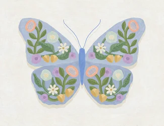 Frühlingsblüten Schmetterling, 2023