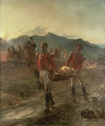 Am Morgen nach der Schlacht von Talavera (1809)
