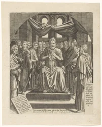 Der gerechte Fürst (Allegorie auf gute Regierung)