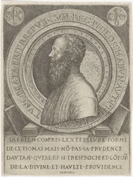 Porträt des Philologen Thomas von Ravenna
