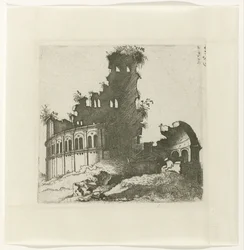 Runde Ruine (Ruinarum variarum fabricarum delineationes pictoribus caeterisque id genus artificibus multum utiles)